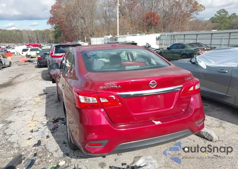 2018 Nissan Sentra Sv z USA, uszkodzony, nr VIN 3N1AB7AP0JY344604